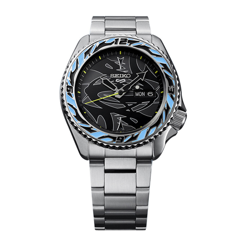 Seiko Watch Prospex - นาฬิกาข้อมือคู่รักแฟชั่น SEIKO 5 SRPG65K1 ระบบกลไกอัตโนมัติ สแตนเลสสตีล