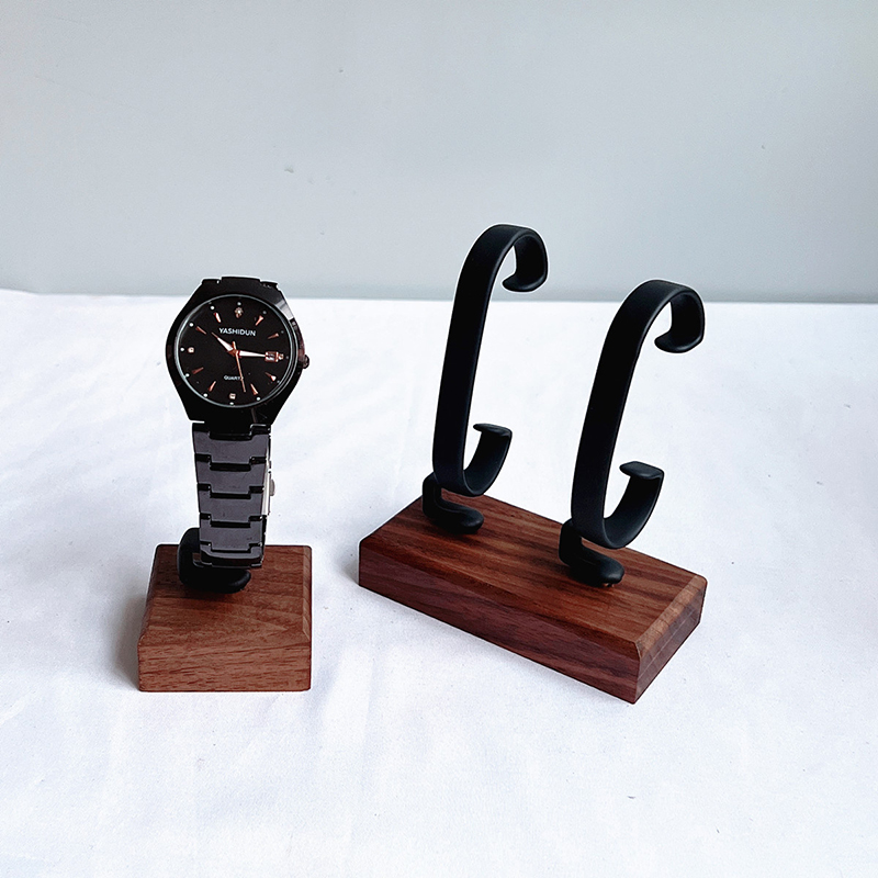 ที่วางนาฬิกาไม้รูปตัว C สำหรับ - Jewelry And Watches Inc บทวิจารณ์และราคา