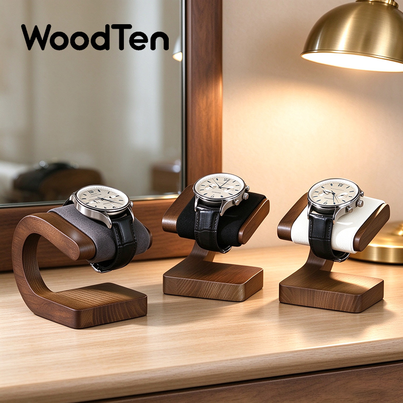 WoodTen ขาตั้งโชว์นาฬิกาใหม่ ท - Jewelry And Watches Inc บทวิจารณ์และราคา